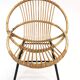 Fauteuil vintage en rotin par Dirk van Sliedregt Rohe Noordwolde 1960 aux Pays-Bas
