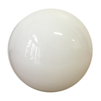 White glass globe