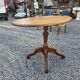 Oak guéridon table from the early 20th century.