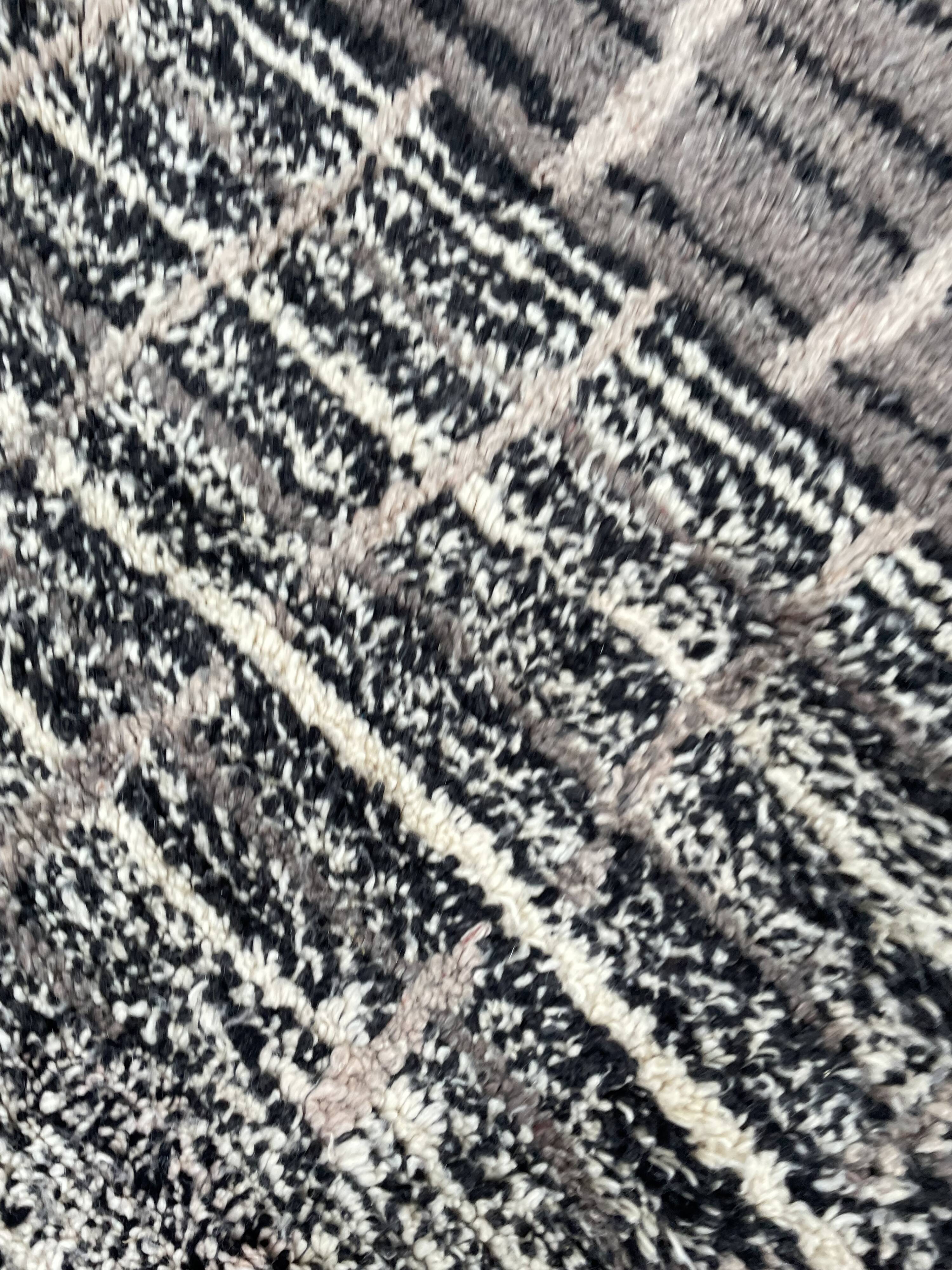 Rug berbere modern beni ouarain new, 220x300 cm