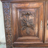 Antique closet doors - carved wood