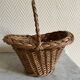 Mini panier osier