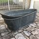 Baignoire en zinc du XIX°