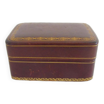 Vintage leather box