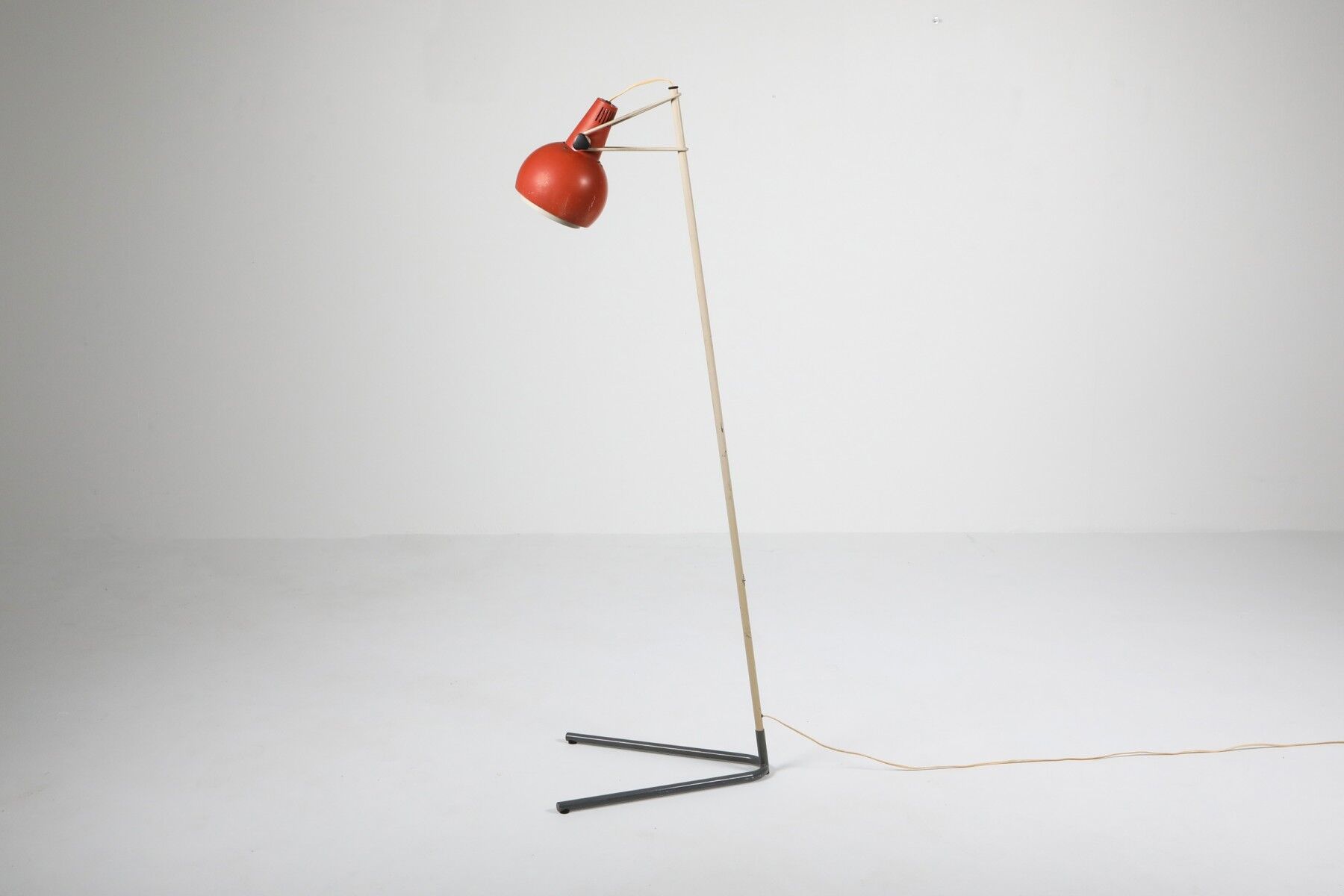 Rare lamppost Louis Kalff model "NX29" by Philips 1950