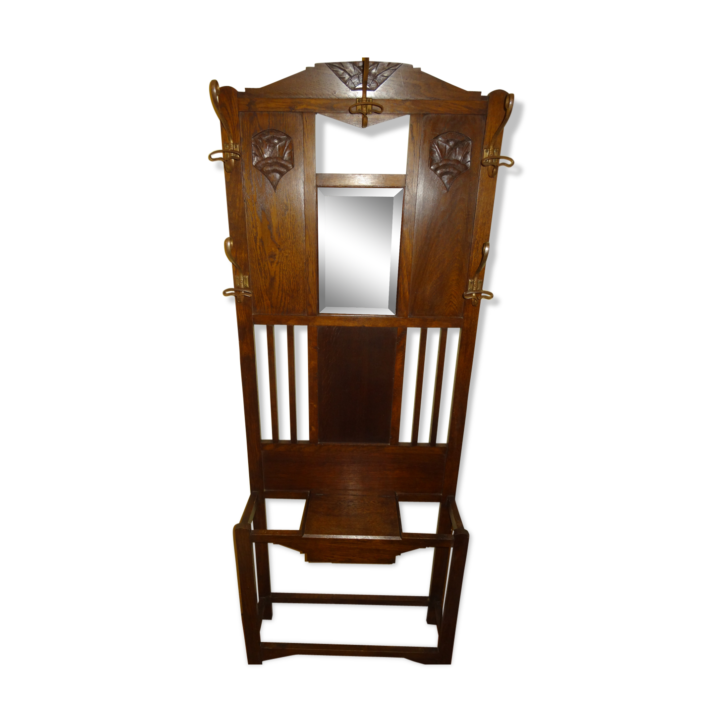 30s Art Deco coat rack