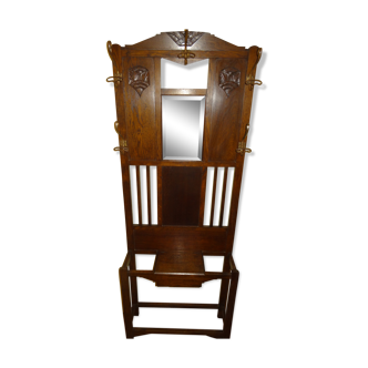 Vestiaire porte manteau style Art Déco des années 30