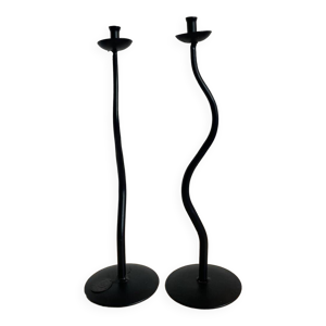 paire de bougeoirs Hysteria - 1990