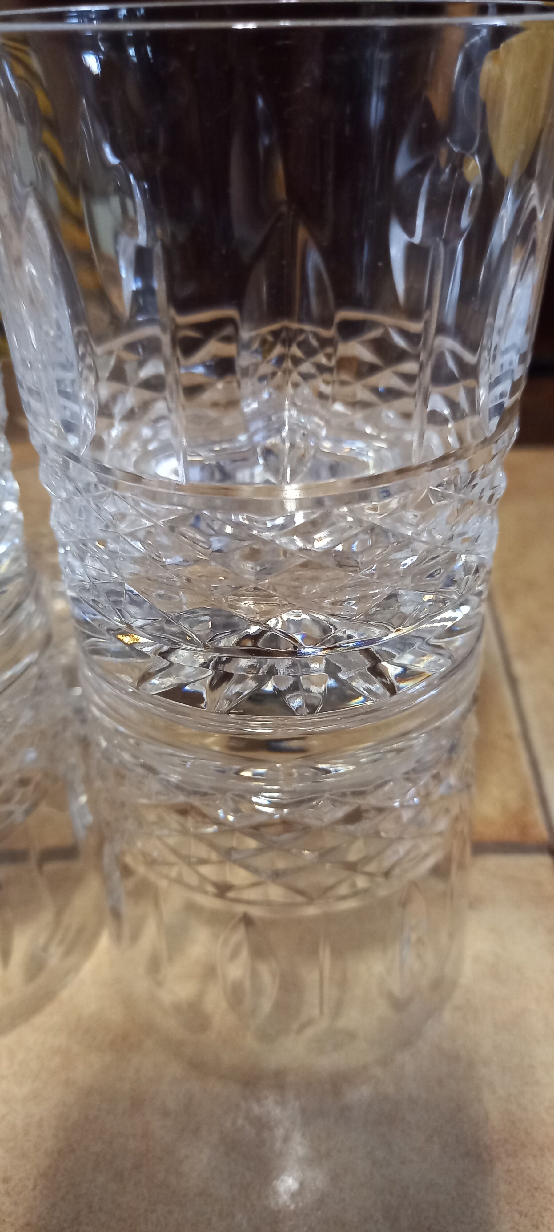 Whisky glass real crystal art cutter