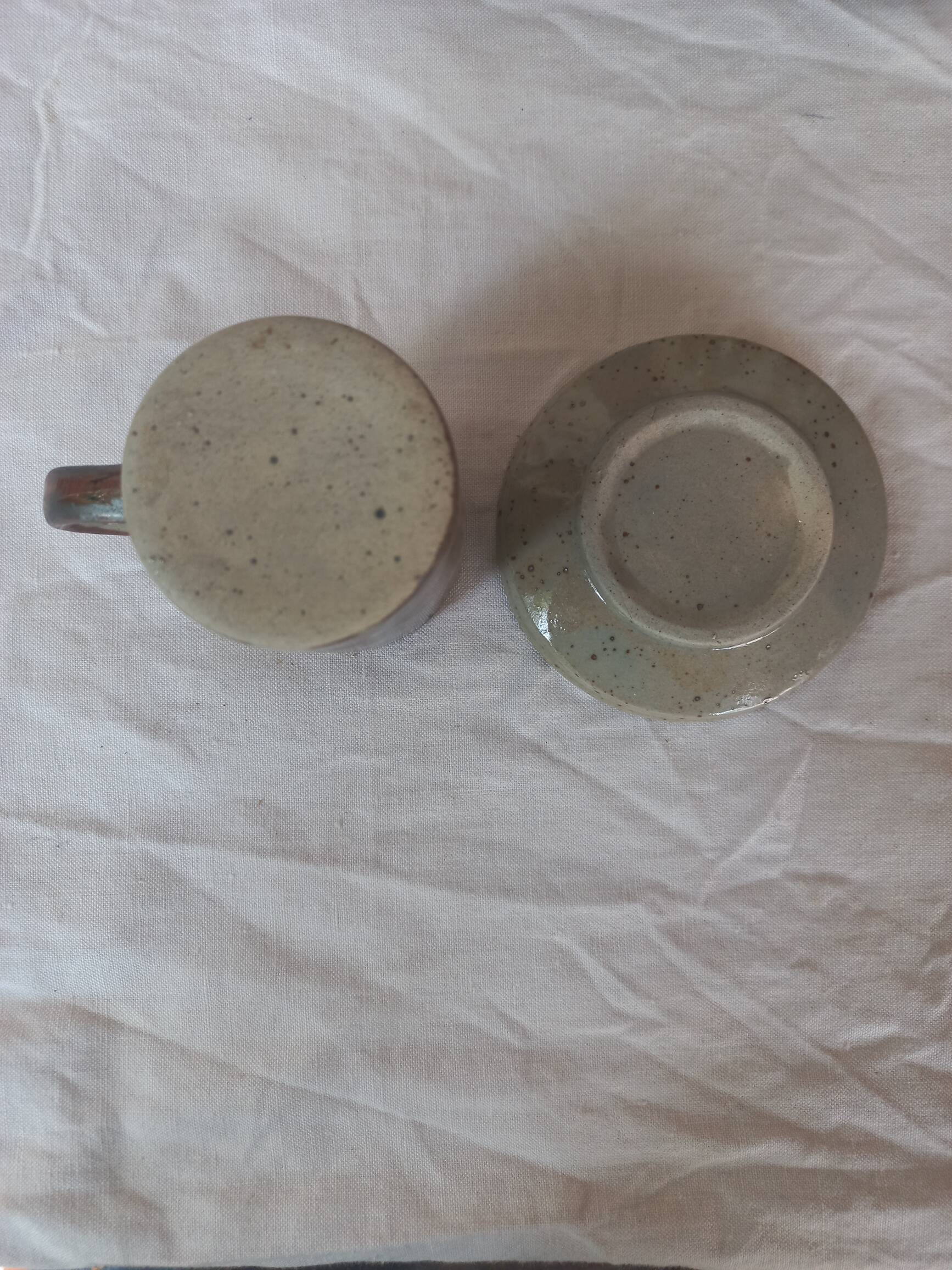 Vintage stoneware coffee set