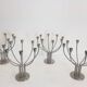Scandinavian Modern Candleholder in Steel by M. Hagberg for Ikea, 1970s