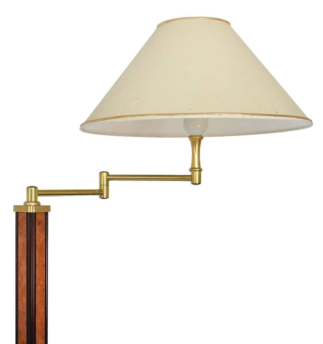 Lampadaire liseuse à bras articulé de Robert De Schuytener