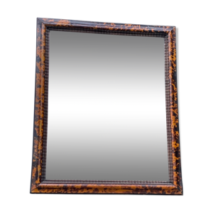 Miroir dans un cadre - jaune