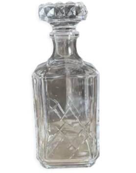 Crystal whiskey decanter