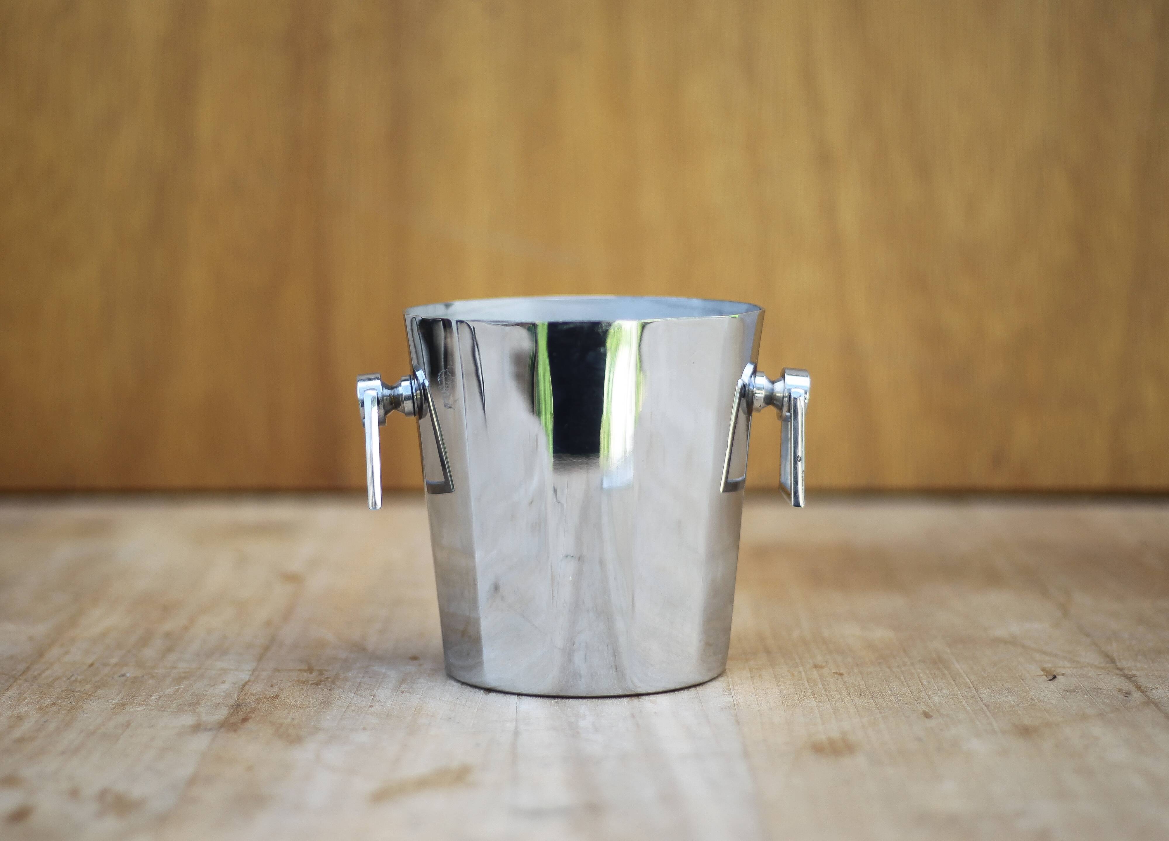 Vintage ice bucket, André Leroy, ice bucket, cooler, bottle cooler, cooler