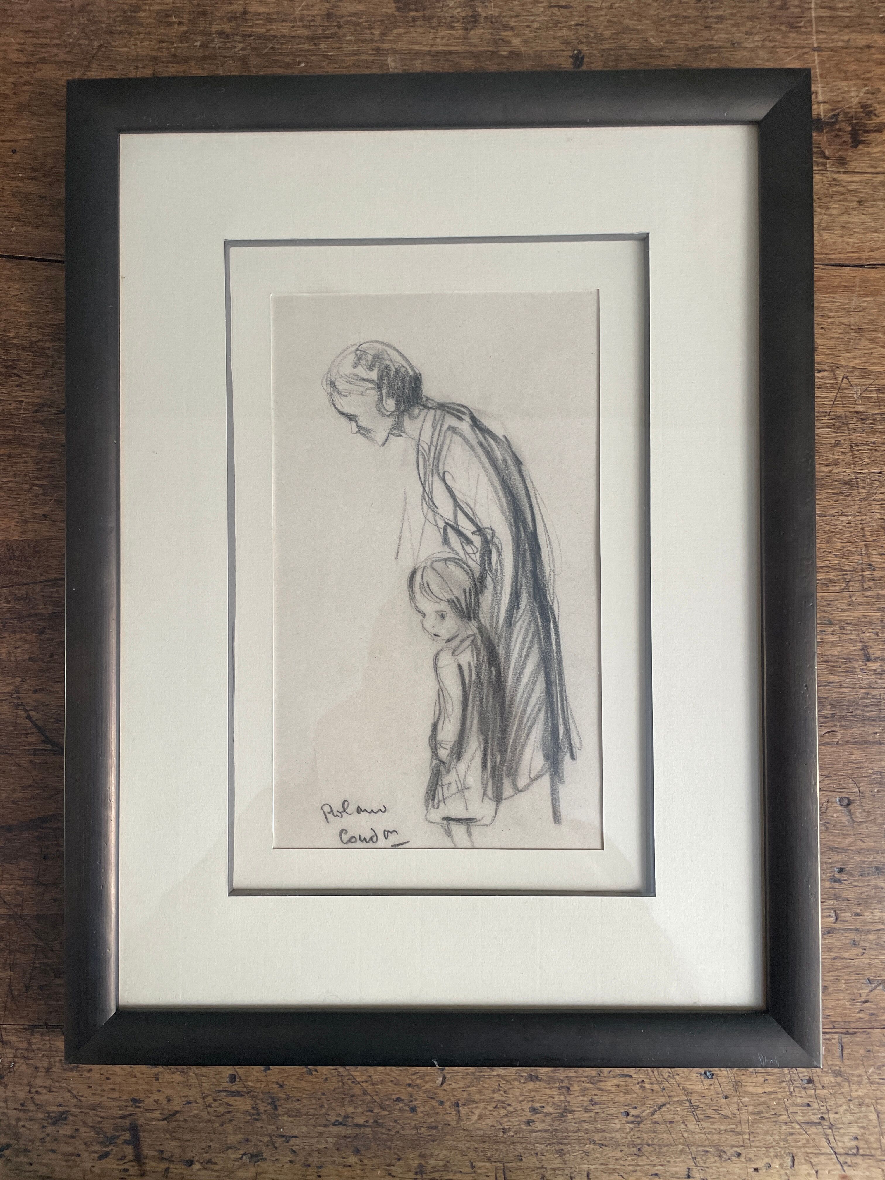 Charcoal drawing by Roland Coudon