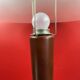 Mushroom liner lamp, habitat London, H: 46 cm diameter 38 cm