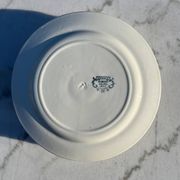 Set of 6 old Robert Salins flat plates, Terre de Fer