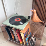 Table basse/meuble vinyles M. Dumas Roche Bobois vintage