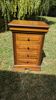 Wooden Louis Philippe style chest of drawers – 4 drawers