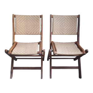 Chaises pliantes