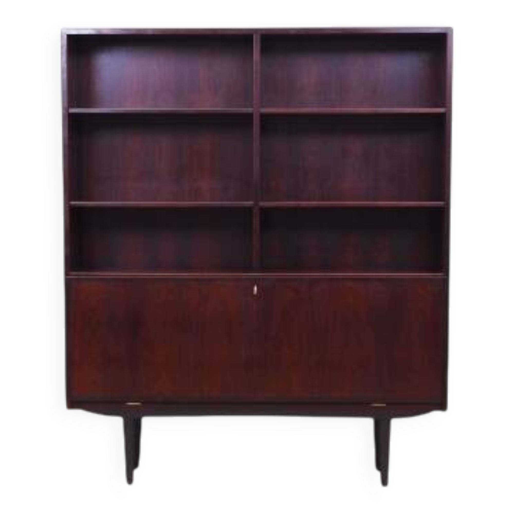 Rosewood bookcase, Danish design, 1970s, manufacturer: Omann Jun