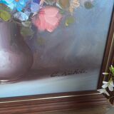 Painting canvas painting
