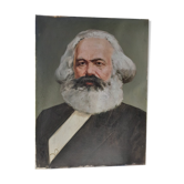 Peinture Karl Marx, époque soviétique