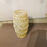 Clichy glass art deco vase