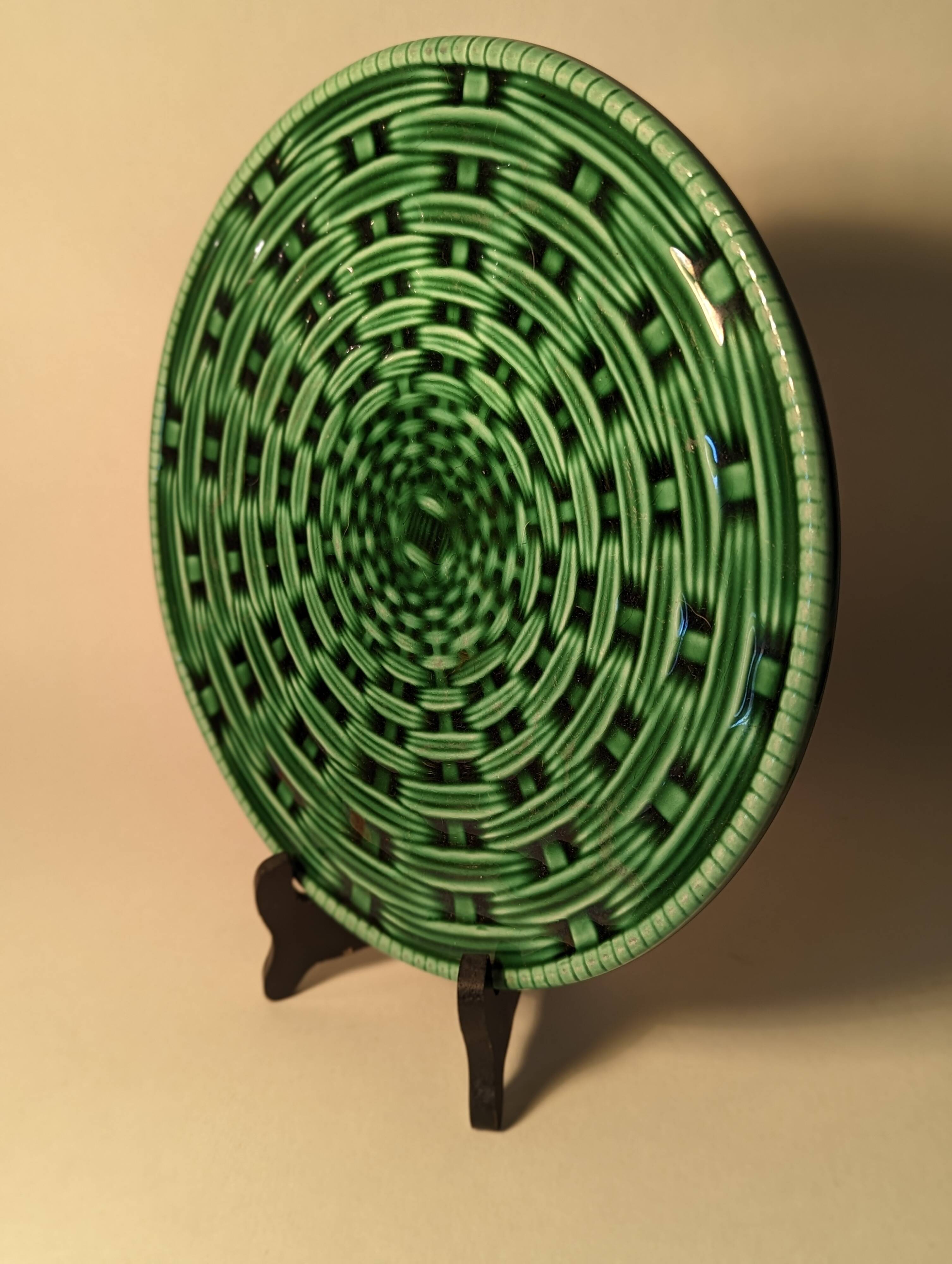Dish "sarreguemines"