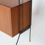MidCentury Teak Regalsystem 60er Design Vintage Freistehend Regal