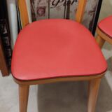 5 vintage bistro chairs