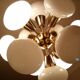 Chandelier Sputnik Kamenický Šenov, années 1970