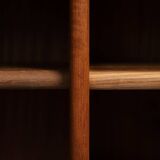 Danish teak Dyrlund credenza with visible joints, drawers and doors