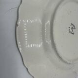 Assiette Terre de Fer Longchamp