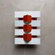 Anvia wall lamp Hoogervorst white orange 60s