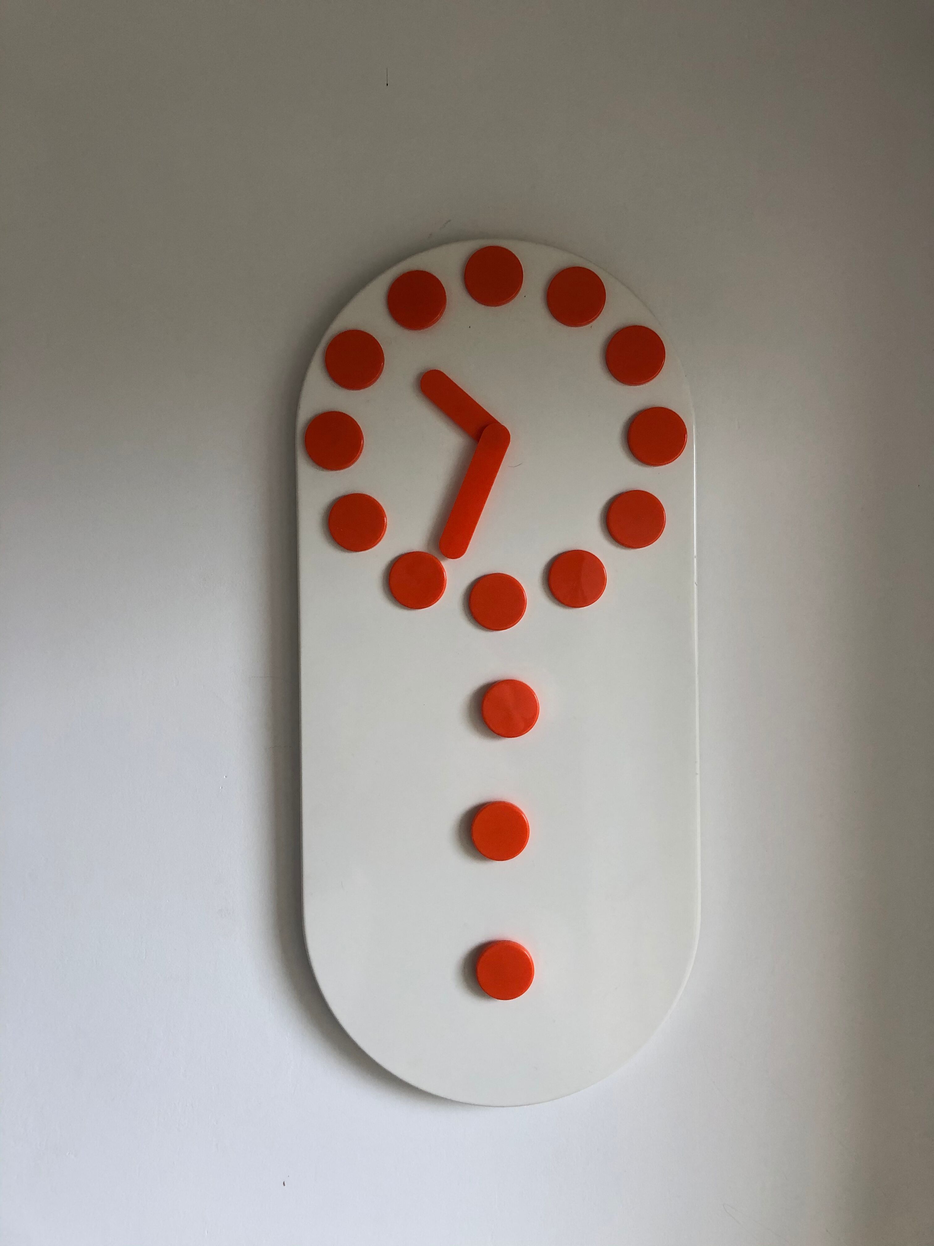 Vintage space age clock