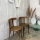Pair of bistro chairs