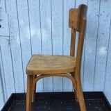 Pair of bistro Baumann chairs
