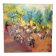 Oil Painting Canvas Deloison Scene Life Kiosk Café Bar Music