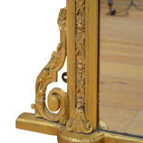Turn of The Century Overmantel Mirror