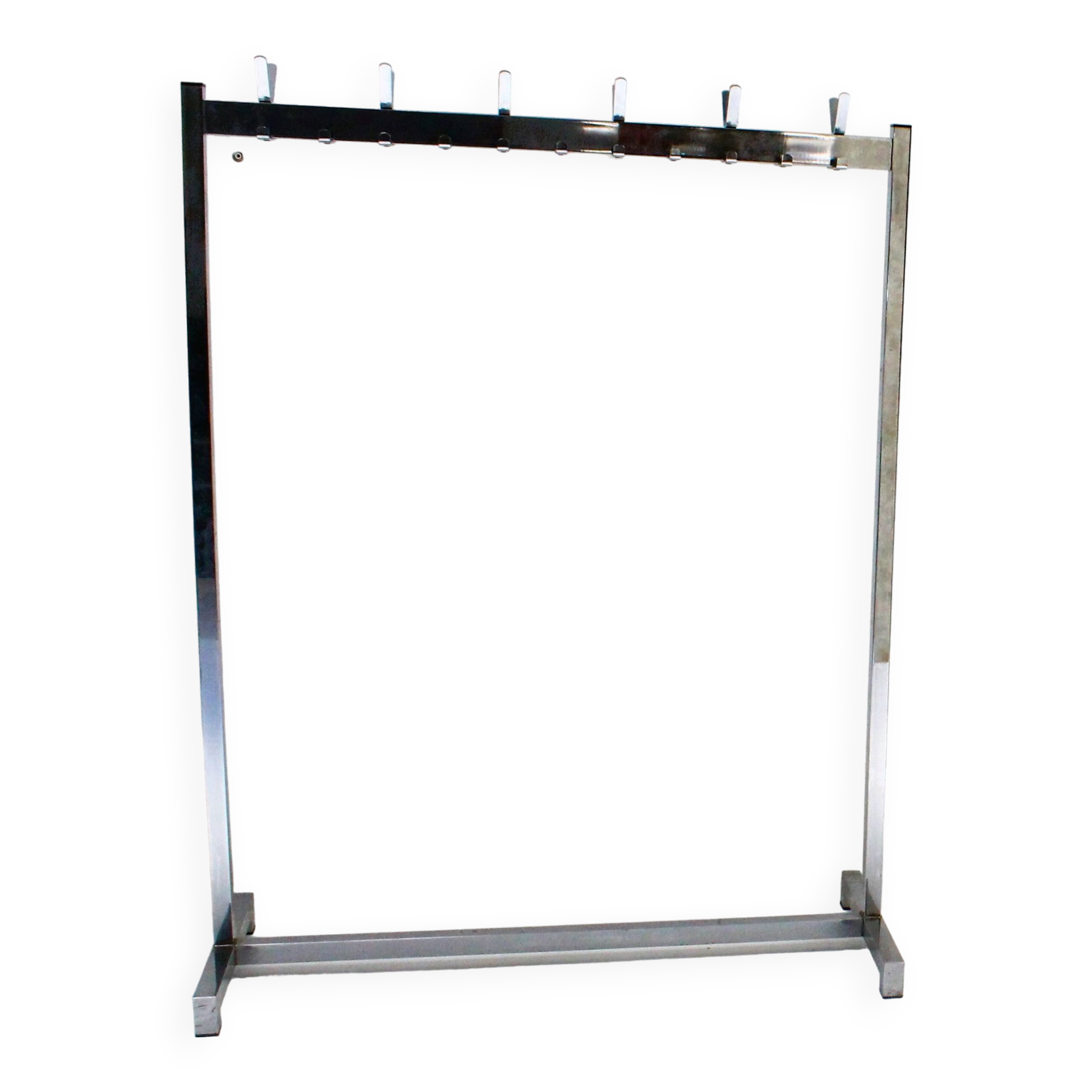 Vintage Chrome Coat Rack