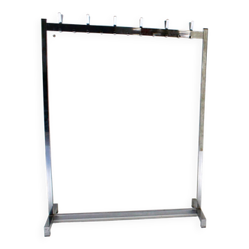 Vintage Chrome Coat Rack