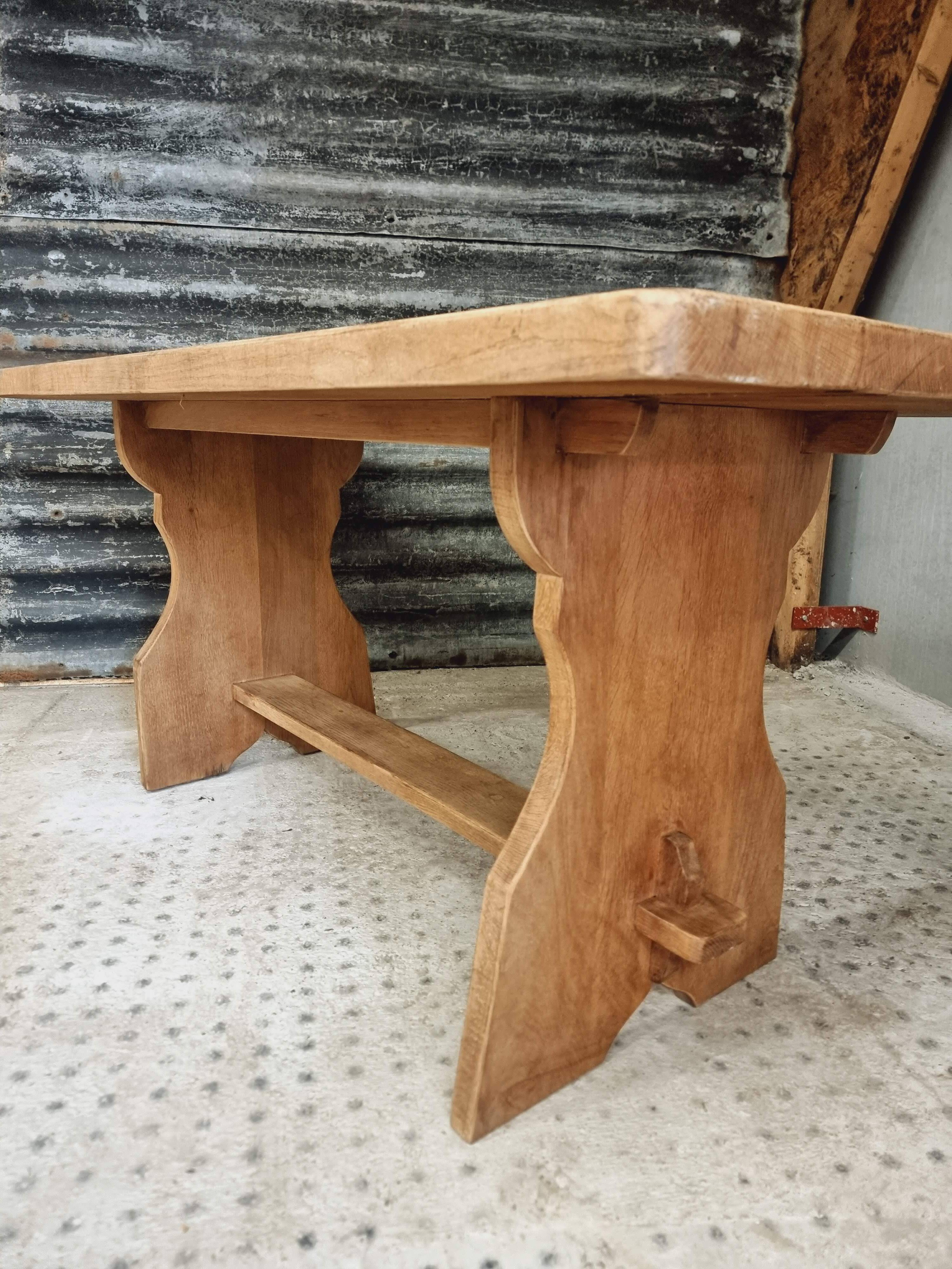Old oak table dining table monastery table 78 x 160 cm