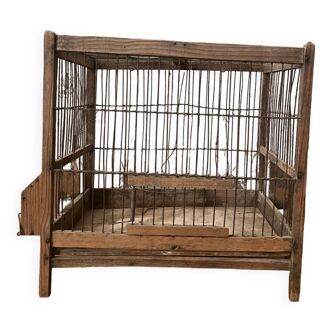 Cage ancienne pour oiseaux