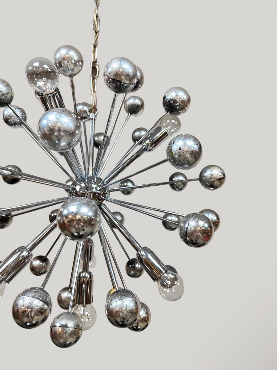 Vintage design chandelier Sputnik Cosack Leuchten 'Space Age'