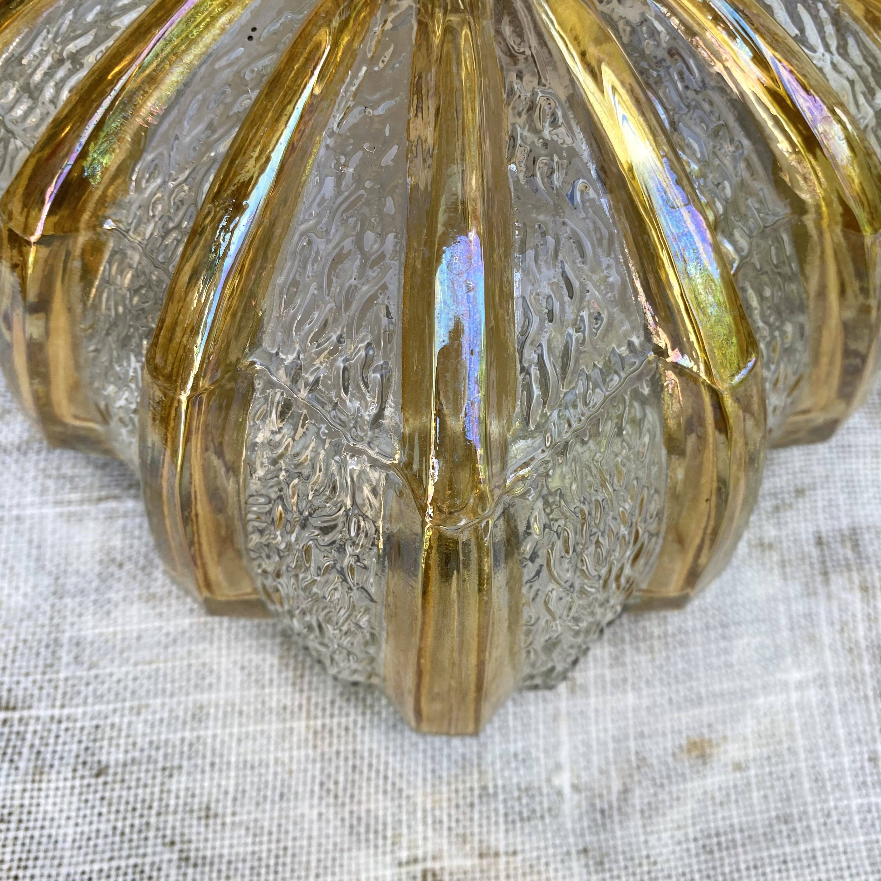 Vintage ceiling light in Italian style, 1970s.