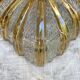 Vintage ceiling light in Italian style, 1970s.