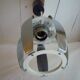 Space Age in chrome metal hanging lamp