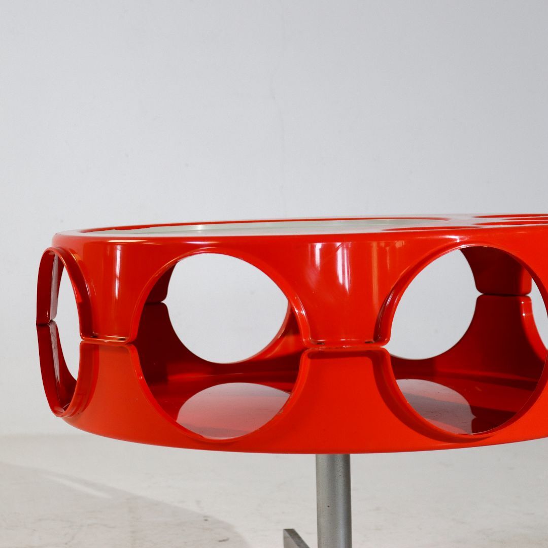 Space Age Curver Rotobar trolley